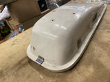 OEM Harley Panhead Shovelhead FLH Glide Vtg Saddlebag Lid White Electra Glide