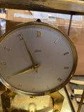 Vintage Schatz 400 Anniversary German Brass Antique Clock Antique Mantle Parts