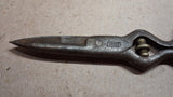Antique 1880s JBF Champlin Korns Patent Buttonhole Scissors Shears Cattaraugus