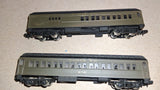 Lot of 3 Vintage N Scale Santa Fe Passenger Cars Atlas Bachmann Pullman Combine