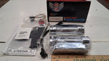 Custom Dynamics Chrome LED Engine Guard Lights Universal 1.25" Bars 2040-2538