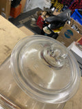 30s Lance Glass Jar Lid 12" Vintage Bakery Advertising Sign Cookie Cracker Displ