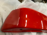 2024^ saddlebag Lid Harley rich Blood Orange OEM New T/O Righ Touring Glide King
