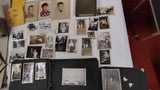 Vintage Family Photo Lot Antique Black & White Photographs Albums 1920s-1950s