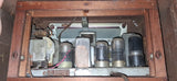 Vintage 1942 Philco Model 42-321 Tube Radio Wood Tabletop - Tested and Working