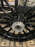 Black Roulette Front Wheel  Harley Touring 3.5x19 OEM Street Road glide FLH Ultr