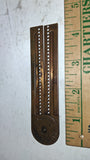 Vintage 1928 Keystone Solid Copper Adjustable Parallel Rule Bevel Protractor