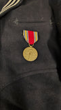 Vintage WWII US Navy Wool Dress Blue Jumper Hat Uniform Ruptured Duck Lot