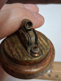 Vintage 1950s United Copper Brass Table Lighter Set Pat 2723547 Made in USA Desk