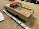 ALPS 1959 Ford Ranchero Pickup Truck Tin Friction Litho Toy Red Japan Minty Rare