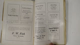 1925 Meade High School Kansas Yearbook Meadio Vintage Antique Local History
