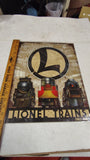 Lionel Legacy Tin Sign Three Locomotives Since 1900 Metal Wall Art 2285 Sealed