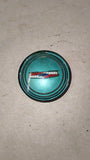 1953 1954 Chevrolet Bel Air Steering Wheel Horn Button Emblem Insert Green