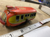 Vintage 1934 Japan Streamlined Union Pacific Train Toy Tin Wind up Collectible