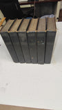 Vintage Theodore Roosevelt Scribner Leather Book Set 1920s 6 Vols Hunting Brazil