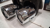 Custom Dynamics Chrome ProBEAM LED Fog Lamps Harley Trike Tri Glide 2001-2204