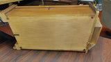 Vintage Hamilton 31 Day Pendulum Wall/Shelf Clock Wood Case w/ Key