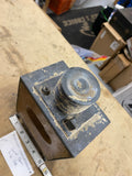 Antique General Electric Monitor Top Refrigerator Clock Promo 20's Ice Box Telec
