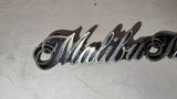 1975-1979 Chevy Malibu Script Fender Quarter Panel Emblems Pair OEM 345382
