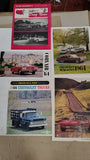 1964 Chevrolet Sales Brochure Lot Corvette Trucks Wagons Corvair & Drag News