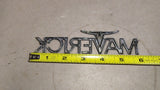 1970-1977 Ford Maverick Chrome Fender Script Emblem Badge 6250399