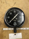 Foxboro  0-60 PSI Analog Pressure Gauge Model M 7" USA Industrial Commercial