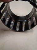 Performance Machine 4" Black Contrast Cut Exhaust Tip End Cap Billet Harley