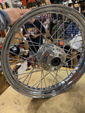 19x2.50 Chrome Spoke Dyna Wheel 2008^ 25mm New t/o Harley FXD FXDL STREET BOB