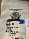 NOS 62242-08 - INSERT FIREFIGHTER Dash Emblem Badge FLH Road King Glide Harley