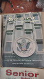 Vintage 1963 Senior Scholastic Magazine Lot of 12 JFK Era History Educational