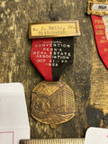 1925 Annual Convention Pennsylvania Real Estate Asso Badge medallion Souvenir