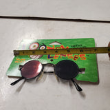Vintage Looney Lenses Hologram 3d Skull Sunglasses Spooky Funny Gift Round