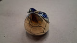 Vintage Sergio Bustamante Style Brass Ceramic Duck Mexican Folk Art Figurine 5.5