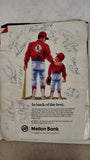 Vintage Erie Minor League Baseball Programs Autographed Lot Cardinals Orioles