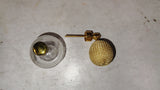 1950's Irice Travelspray Hat Box Atomizer Kit Red Croc Case Perfume Bottle