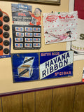 5 cent Havana Ribbon Cigar 8x18 Metal Sign - Vintage Advertising Tobacco Collect