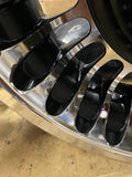 Harley OEM 28-Spoke Touring Wheels Set Chrome Black 2009^ FLH Glide Limited 16-