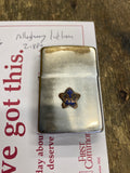 1956 Zippo Allegheny Ludlum Steel Mill Pittsburgh pa Vintage Lighter Collectible