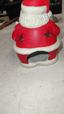 Vintage Ceramic Santa Claus Tea Light Votive Candle Holder Christmas 5"