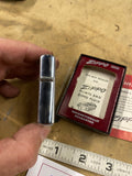 NIB 1953-54 Zippo Lighter Vintage Burrell Contractors Red Stripe Box Collectible