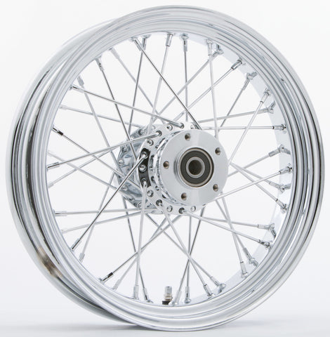 FR 40-SPK DD CHROME 16X3.5 WG-HUB 3/4" AXL 00 LTR