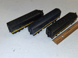 Kato Athearn HO Northern Pacific F7 Diesel 3-Unit Set Powered B Unit ABA Consis