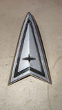 1968 Pontiac GTO LeMans Front Bumper Arrowhead Emblem OEM GM 9791833 Vintage