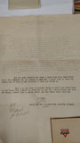 WWI WWII Military Letter Photo Lot 1918 AEF France 1945 Tokyo Bay Surrender