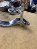 Solid Rear Fender Struts Harley Heritage Softail FLSTC Fatboy Chrome Custom Chop