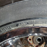 Chrome CVO Mag Wheels Harley Assy Tires Rotors Touring Glide Bagger FLH Road Kin
