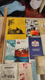 Vintage Mid Century 1950s Ephemera Lot Pamphlets Brochures Advertising MORE!