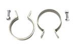 Stainless Steel Exhaust Clamp Set Harley Panhead 1948-1965