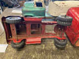 vintage 1949–1952 Tonka Toy Transport semi-truck Pressed steel Trailer no 140