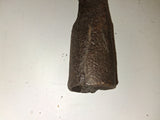 Antique Wrought Forged Logging Hook Boat Hook Head Ice Pike Blacksmith Primitive